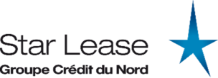 Le visuel montre le logo de starlease
